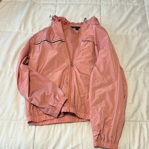 Like new Tommy wind breaker pink